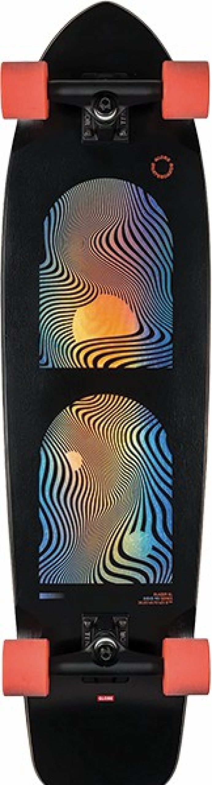 Skateboards Globe | Glb Blazer Xl Complete-9.75X36.25 Black/Orange