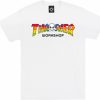 Clothing & Accessories Thrasher | Thrasher X Aws Spectrum Ss S-White