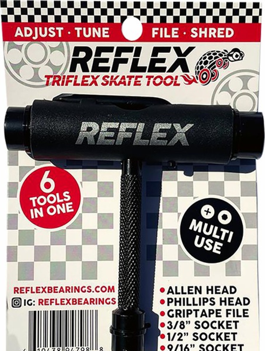 Clothing & Accessories Reflex | Reflex Triflex Skate Tool Black