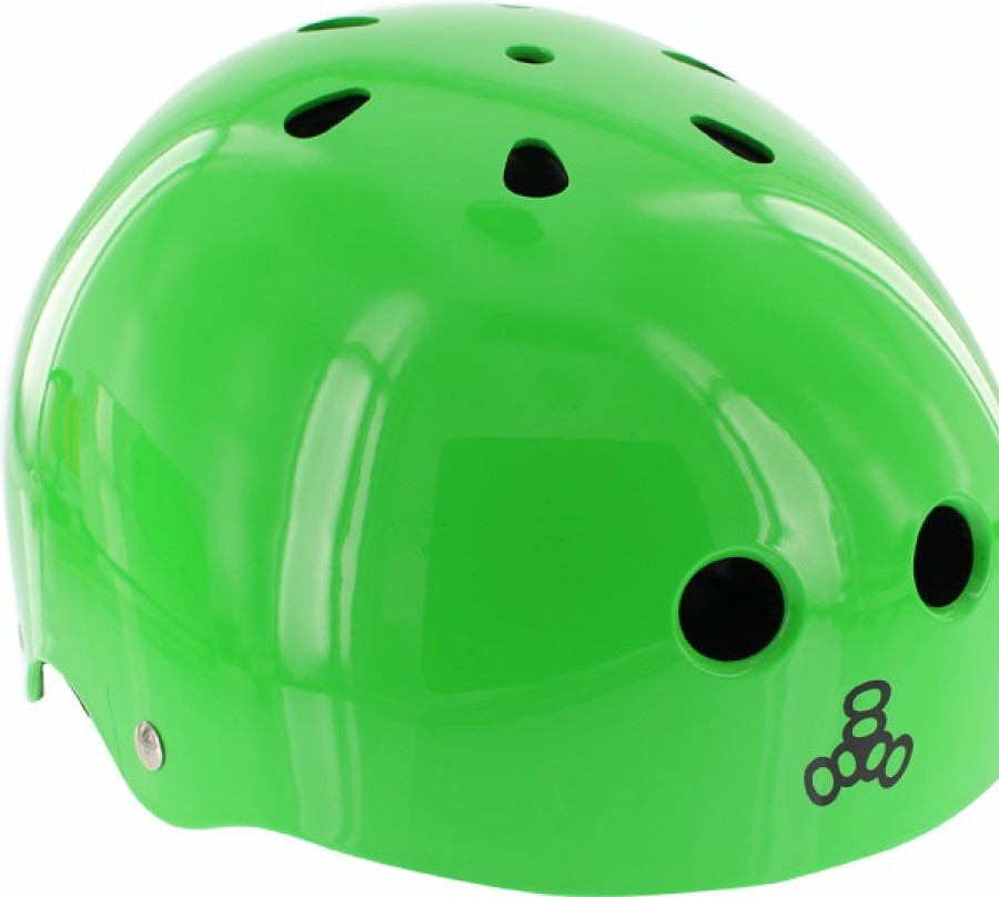 Clothing & Accessories triple eight | T8 Lil 8 Helmet Neon Green Gloss Cpsc – 0Gg