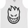 Clothing & Accessories Spitfire | Sf Bighead Tank Top L-Wht/Blk