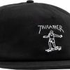 Clothing & Accessories Thrasher | Thrasher Gonz Logo Hat Adj-Black/Wht