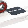 Components MSC | Mosaic Super 0 Abec-5 Bearings Sil/Red