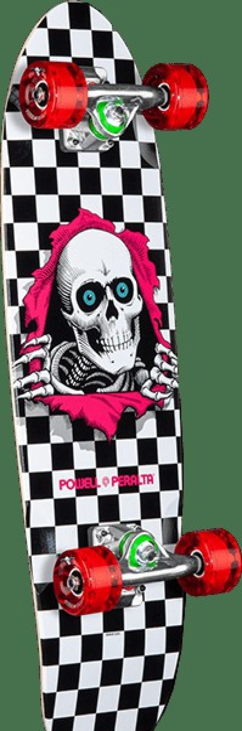 Skateboards Powell Peralta | Pwl/P Sw Surfer Check Ripper Cp-7.75×27.2 W/Bk/Pk