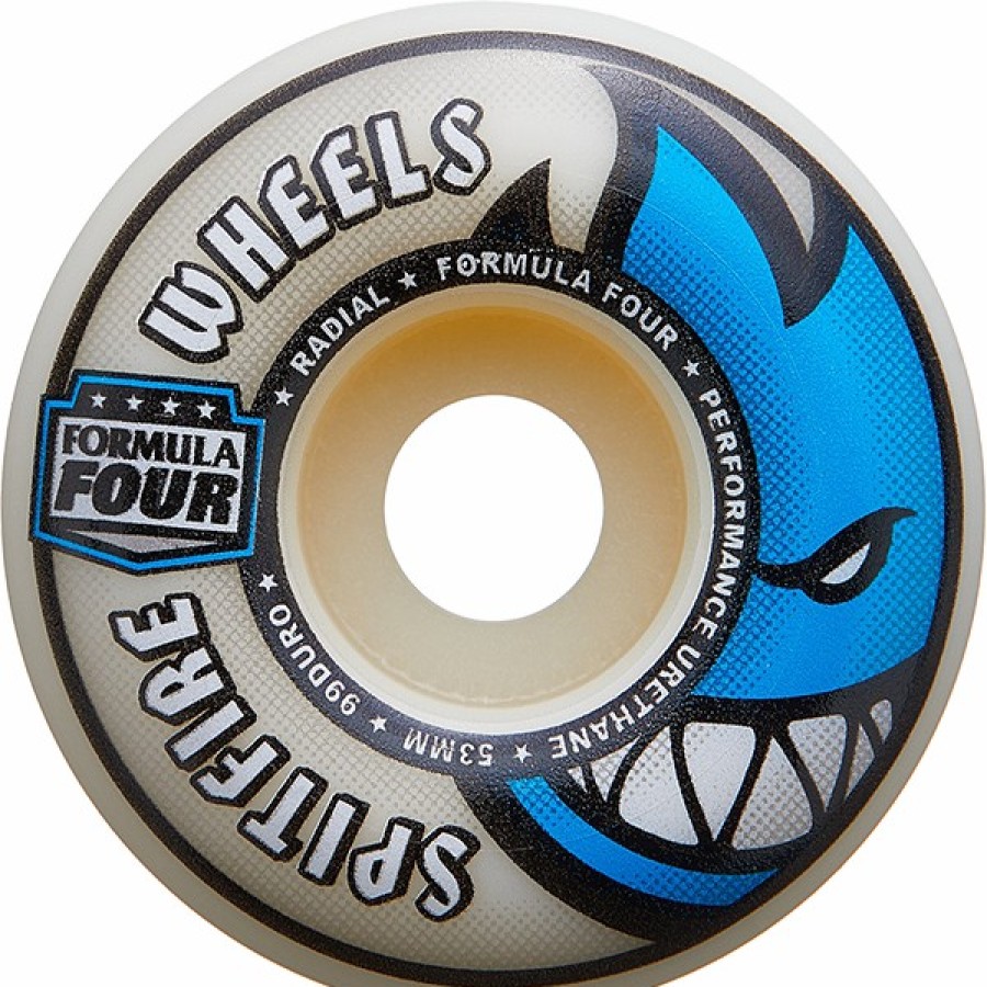 Components Spitfire | Sf F4 99A Radial 53Mm Natural/Blue X4