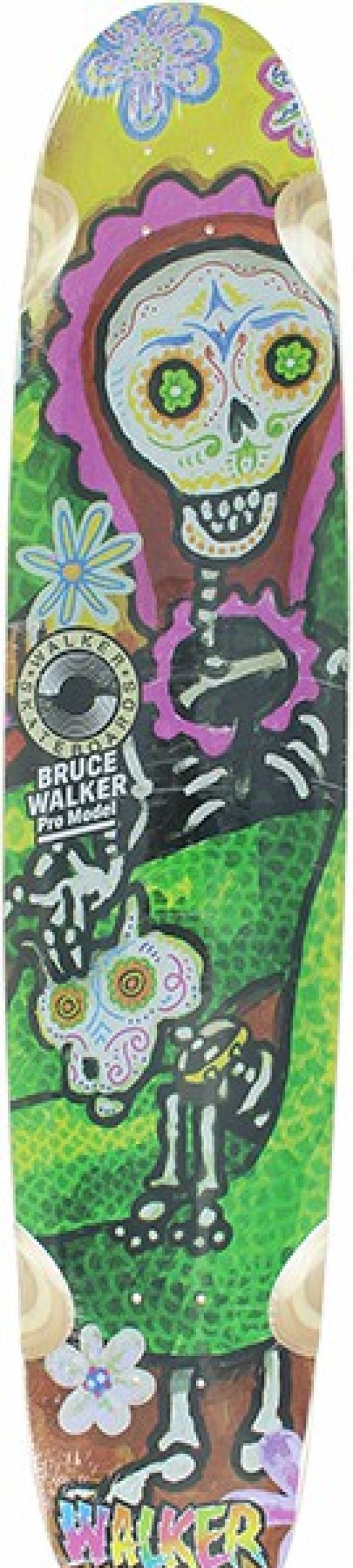 Skateboards WAL | Walker Muerto Mural Dog Deck-8.75×41.75