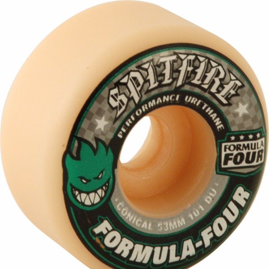 Components Spitfire | Sf F4 101A Conical 53Mm Wht W/Grn & Blk X4