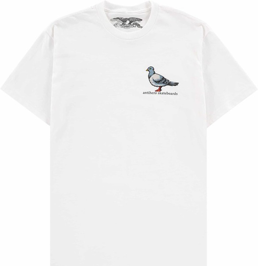 Clothing & Accessories ANTI HERO | Ah Lil Pigeon Ss S-Wht