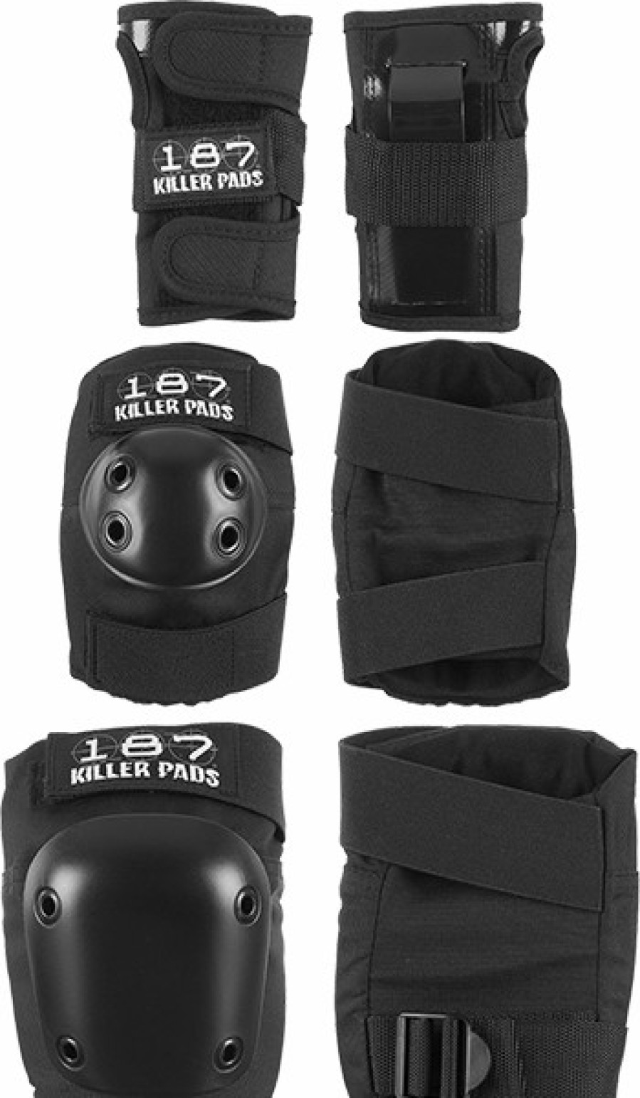 Clothing & Accessories 187 | 187 6-Pack Pad Set Xl.Thick-Black