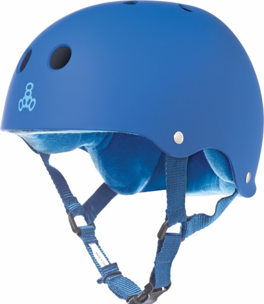 Clothing & Accessories triple eight | T8 Helmet Royal Rubber – L