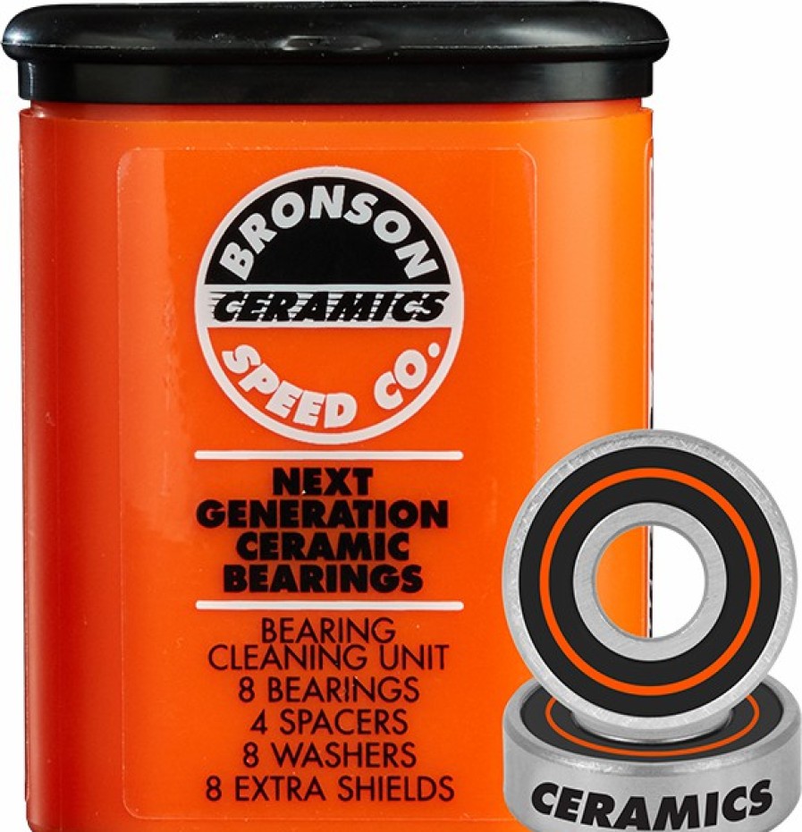 Components Bronson Speed Co | Bronson Ceramic Bearings Single Set