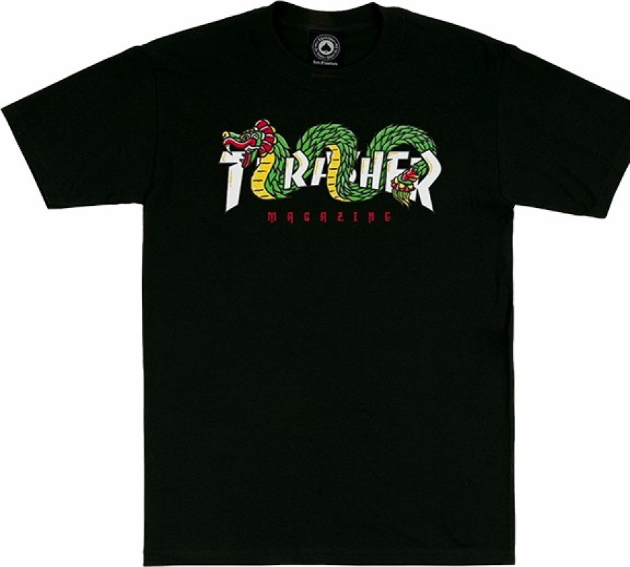 Clothing & Accessories Thrasher | Thrasher Aztec Ss S-Black