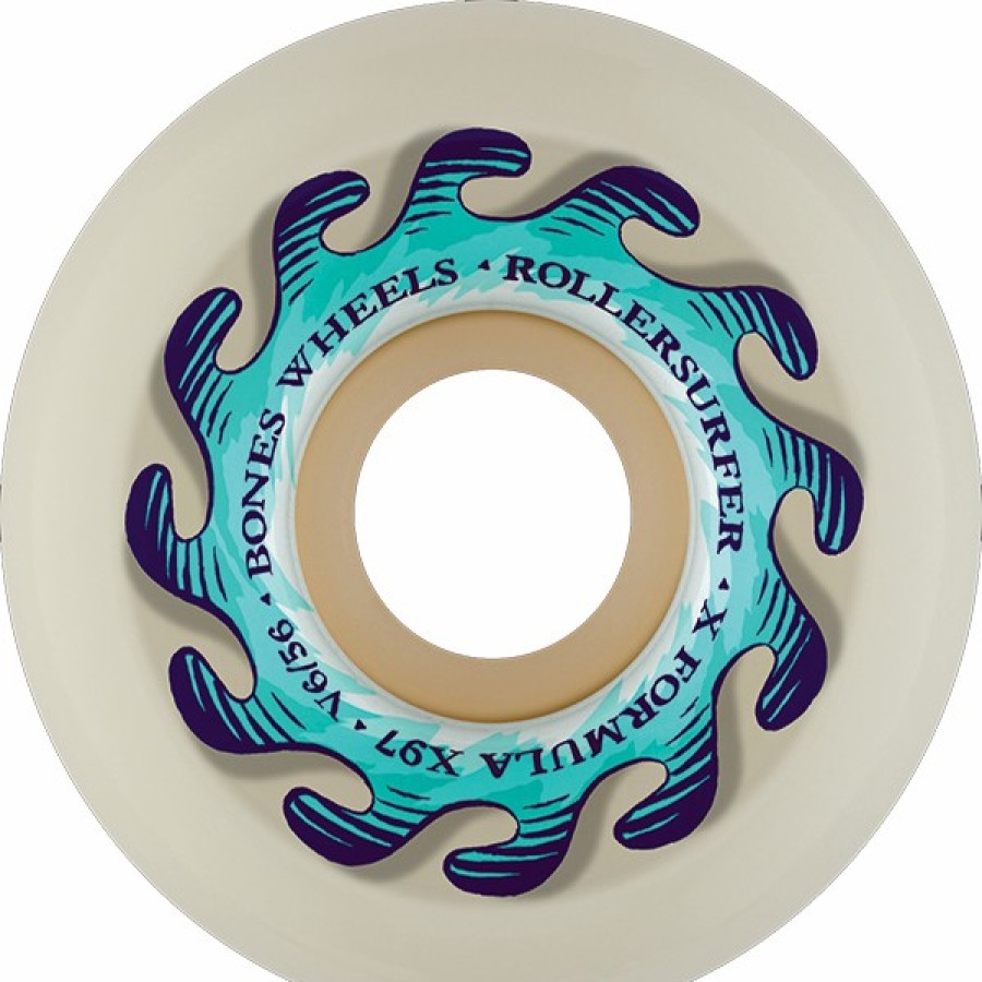 Components Bones Wheels | Bones Koppl Xf V6 Infinite Wave 56Mm 97A Nat X4